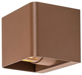 Aplica de exterior iluminat ambiental, Protectie IP54 Hallstatt maro