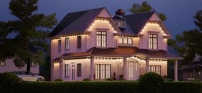 Nanoleaf N7401K02-15POL - Ghirlandă LED RGBW dimabilă 72W/230V 15m 2200-6500K IP67 Wi-Fi