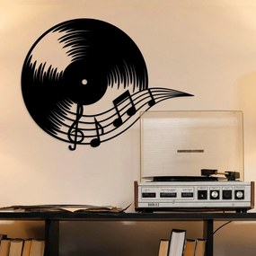 DUBLEZ | Tablou din lemn pentru perete - Disc