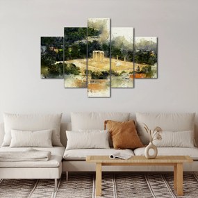 Tablou - Templul lui Zeus, Atena, Grecia (150x105 cm)