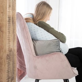 Pernă pentru alăptat albastră Lil Planet – Roba