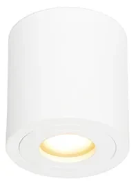 Spotlight modern rotund pentru baie alb - Capa