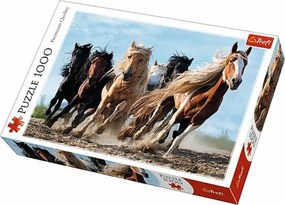 Puzzle Trefl Cai n galop, 1000 piese