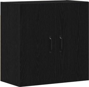 vidaXL Dulap de perete, stejar negru, 60x31x60 cm, lemn stratificat