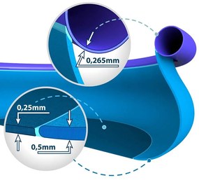 Piscină gonflabilă cu margini 3,05 m x 76 cm