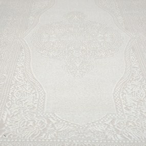 Covor Modern Living, Dormitor Dreptunghiular Porto 0605A Crem (Alege dimensiunea: 100 x 200)