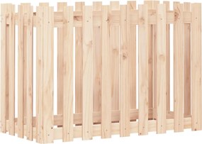 vidaXL Pat înălțat grădină design gard 100x50x70 cm lemn impregnat pin