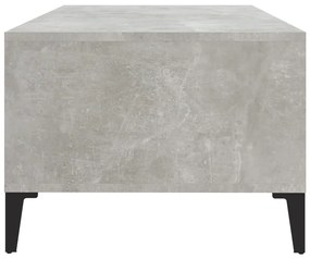 Masuta de cafea, gri beton, 90x50x36,5 cm, lemn prelucrat 1, Gri beton