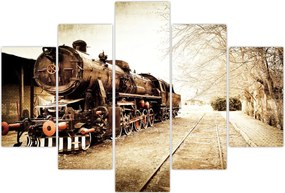 Tablou - Locomotiva istorică (150x105 cm)