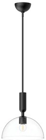 Alora Mood ALM-JUDE-P-MB-CL - Lampă suspendată pe tijă JUDE 1xE27/60W/230V neagră