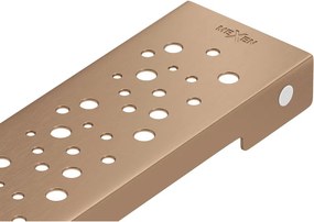 Mexen Flat M12 masca pentru scurgere liniară 100 cm, cupru periat - 1C21100