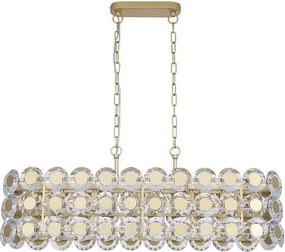 Lustra suspendata ovala design elegant Belle 8LT