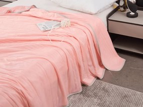 Pilota de vara racoritoare CELIA, somon Dimensiune: 140 x 200 cm