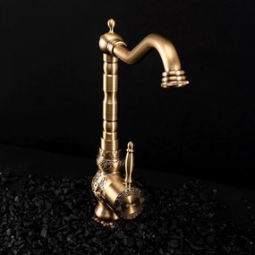 Baterie pentru baie / de bucătărie Rea VENICE antique bronze