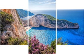 Tablou - Plaja Navagio, Grecia (90x60 cm)