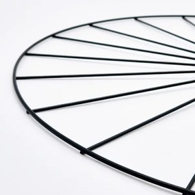 Lustră pe tijă MONTANA 1xE27/15W/230V d. 45 cm negru