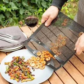 Pungă de grătar antiaderentă resigilabilă BBQNet - 1 buc