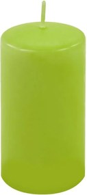 Set de lumânări pilon, 11,5 cm, Ø 6 cm, verde deschis, 6 buc