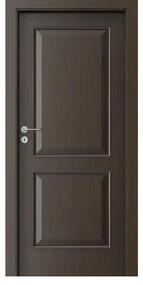 Usa Interior din MDF Porta Nova Model 3.1 (Culoare: Stejar Auriu, Toc: Reglabil 10 cm, Maner: Patrat argintiu crom, Dimensiune: 80 cm)