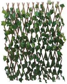 Gard artificial cu frunze Ivy Fence 1.2x1.2m, Extensibil