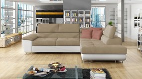 Colțar Alphard (D) (piele ecologică Soft 017 + Uttario Velvet 2979 + Uttario Velvet 2955). 1060184