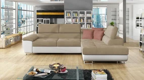 Colțar Alphard (D) (piele ecologică Soft 017 + Uttario Velvet 2979 + Uttario Velvet 2955). 1060184