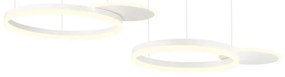 Redo 01-2605 - Lustra LED dimerizabilă suspendată pe cablu SIGUA LED/99W/230V CRI 90 albă