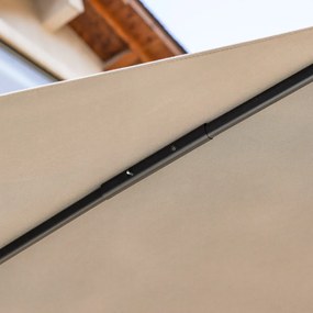 Solano parasol de grădină 4 m bej