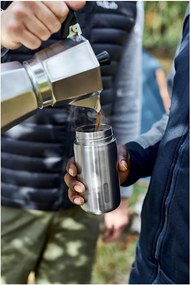 Cană termos argintie din oțel inoxidabil 340 ml – Black + Blum