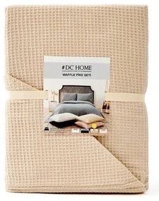 Cuvertură bej 160x220 cm Waffle – Mijolnir