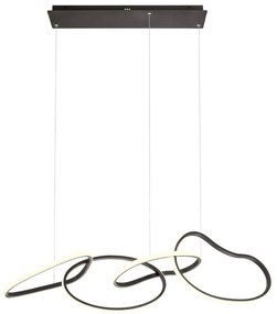 Redo 01-3390 - Candelabru LED reglabil pe cablu BIAS LED/90W/230V, negru