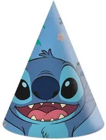 Disney Lilo și Stitch Angel pălărie de petrecere, chako 6 buc FSC