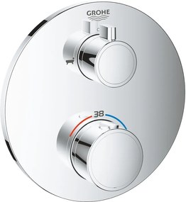 Grohe Grohtherm baterie cadă-duș ascuns cu termostat StarLight Chrome 24077000