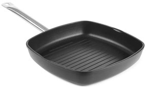 Tigaie de tip grill din aluminiu turnat Hendi, 28 cm x 28 cm