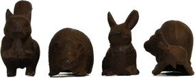 Statuete de grădină 4 buc. din metal Animals – Esschert Design