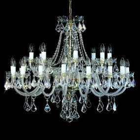 Candelabru cu 24 de brate Cristal Bohemia Exclusive SARA XXIV. CE