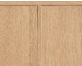 Boxie 2 uși dulap de perete 80x80x37 cm stejar sonoma