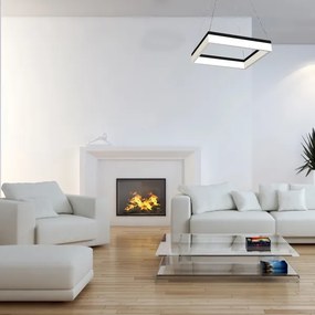 Lustră LED pe cablu NERO 1xLED/32W/230V