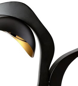 Lustra suspendata neagra Organic 5L