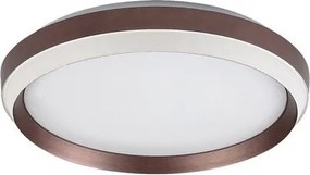 Plafoniera LED moderna Fontana maro, alb