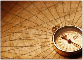 Tablou - Compas (70x50 cm)