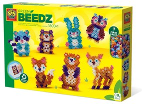 Set creativ Green Beedz – Margele de calcat Animale din padure