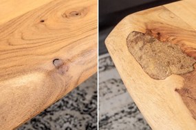 Masuta Design Industrial, Lemn, Metal, Mammut X 110cm