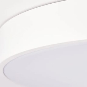 Brilliant - Plafonieră LED SLIMLINE, dimmabilă, 60W/230V, Ø 49 cm, albă + telecomandă