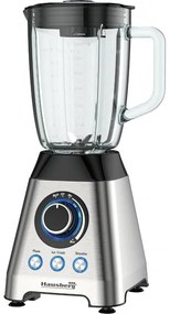Blender cu Rasnita, HAUSBERG HB-7763 Bol din INOX 600W INOX