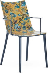 Scaun HHH „Impresie grafică”, variantă multiplă - Kartell Culoare: Albastru/ocru