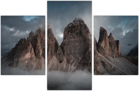 Tablou - Trei Dinți, Dolomiți Italieni (90x60 cm)