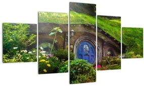 Tablou - Orasul Hobitin (125x70 cm), în 40 de alte dimensiuni noi
