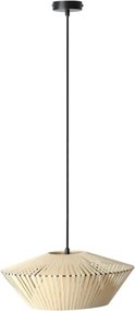 Osram - Lustru suspendat cu cablu DECOR STRIPES, 1xE27/10W/230V, Ø 40,5 cm, bej