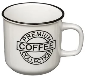 Cana Coffe White, ceramica, 420 ml, 9.5x9.5 cm